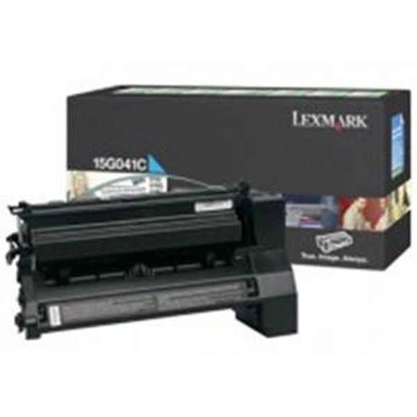 LEXMARK C-752 (15G041C) TONER ORIGINAL CYAN 22660 LEXMARK C-752 (15G041C) TONER ORIGINAL CYAN 22660