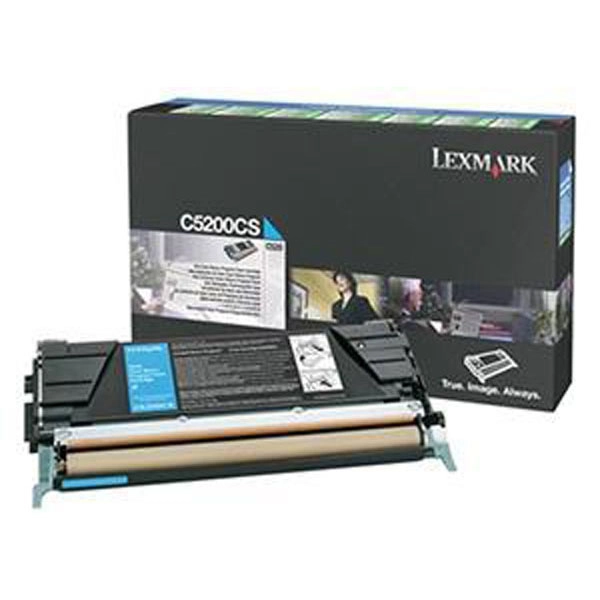 LEXMARK C5200 (C5200CS) TONER ORIGINAL CYAN 22776 LEXMARK C5200 (C5200CS) TONER ORIGINAL CYAN 22776