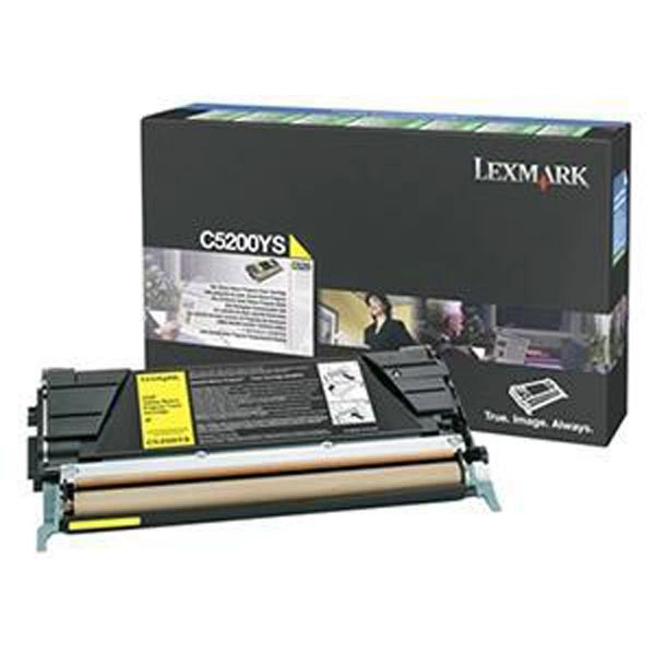 LEXMARK C5200 (C5200YS) TONER ORIGINAL AMARILLO 22779 LEXMARK C5200 (C5200YS) TONER ORIGINAL AMARILLO 22779