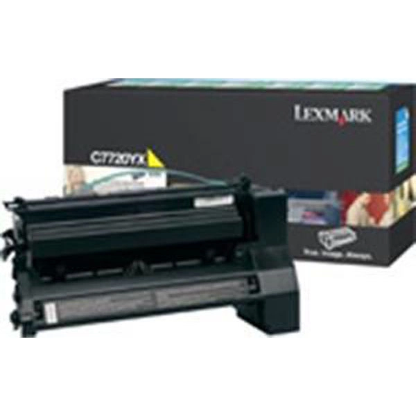 LEXMARK C7720 (C7720YX) TONER ORIGINAL AMARILLO 22813 LEXMARK C7720 (C7720YX) TONER ORIGINAL AMARILLO 22813
