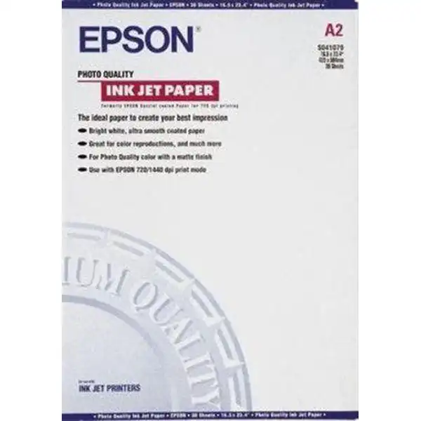 EPSON S041079 (C13S041079) PAPEL ESPECIAL ORIGINAL 25435 EPSON S041079 (C13S041079) PAPEL ESPECIAL ORIGINAL 25435