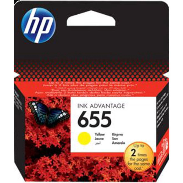 HP TINTA AMARILLO DESKJET 4615 4625 5525 6525 Nº 655 HP TINTA AMARILLO DESKJET 4615 4625 5525 6525 Nº 655