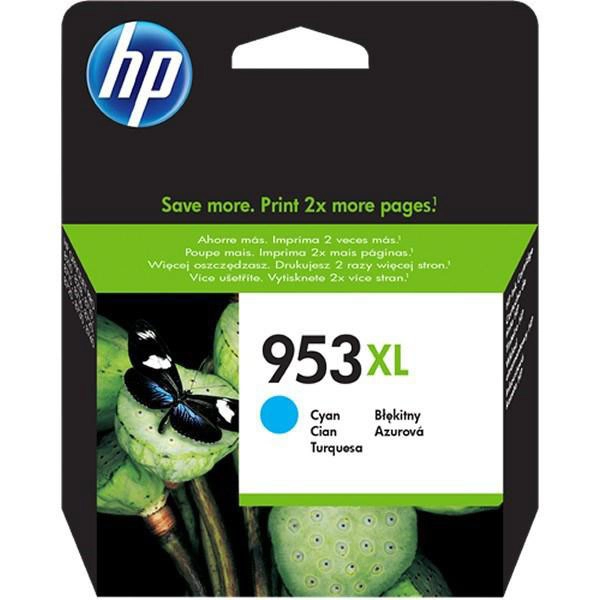 HP Nº953XL (F6U16AE) TINTA ORIGINAL CYAN 25676 HP Nº953XL (F6U16AE) TINTA ORIGINAL CYAN 25676