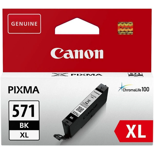 CANON CLI 571XLBK (0331C001) TINTA ORIGINAL NEGRO 25812 CANON CLI 571XLBK (0331C001) TINTA ORIGINAL NEGRO 25812