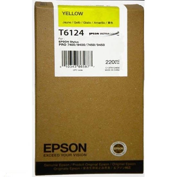 EPSON T6134 (C13T613400) TINTA ORIGINAL AMARILLO 26044 EPSON T6134 (C13T613400) TINTA ORIGINAL AMARILLO 26044