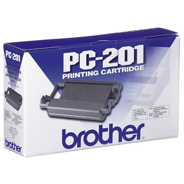 BROTHER PC201 (PC201) CONSUMIBLES PARA ROTULADORAS ORIGINAL NEGRO 26248 BROTHER PC201 (PC201) CONSUMIBLES PARA ROTULADORAS ORIGINAL NEGRO 26248