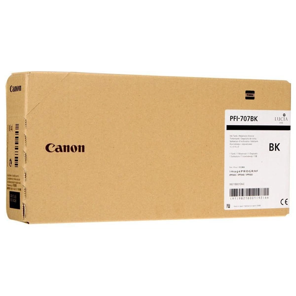 CANON CARTUCHO DE TINTA PFI-707BK NEGRO CANON CARTUCHO DE TINTA PFI-707BK NEGRO