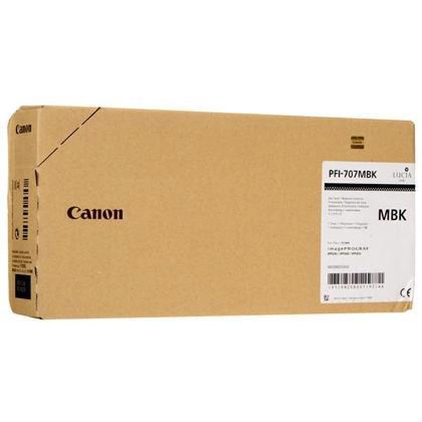CANON CARTUCHO DE TINTA PFI-707BK NEGRO MATE CANON CARTUCHO DE TINTA PFI-707BK NEGRO MATE
