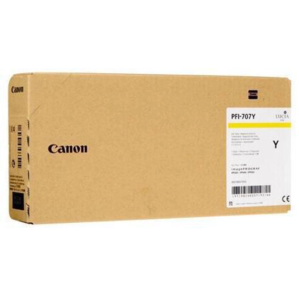 CANON CARTUCHO DE TINTA PFI-707Y CANON CARTUCHO DE TINTA PFI-707Y
