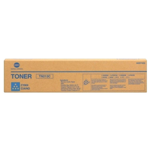 KONICA-MINOLTA TN-213C (A0D7452) TONER ORIGINAL CYAN 26301 KONICA-MINOLTA TN-213C (A0D7452) TONER ORIGINAL CYAN 26301
