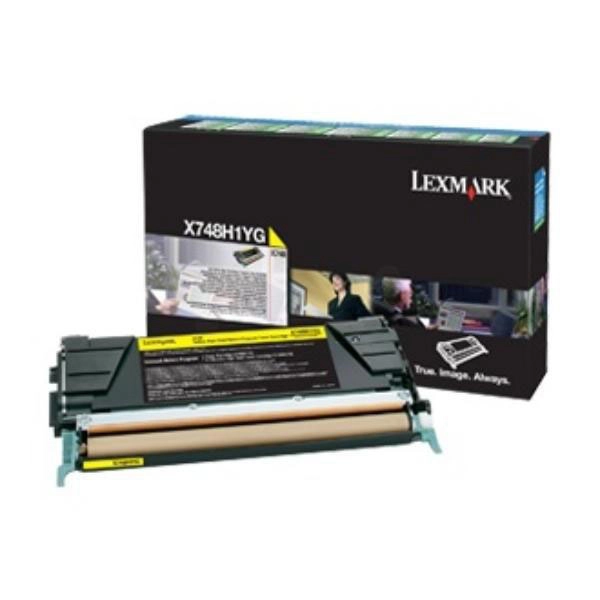 LEXMARK X748 (X748H3YG) TONER ORIGINAL AMARILLO 26474 LEXMARK X748 (X748H3YG) TONER ORIGINAL AMARILLO 26474