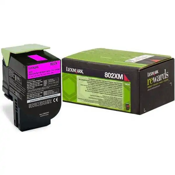 LEXMARK CX510 (80C2XM0) TONER ORIGINAL MAGENTA 26478 LEXMARK CX510 (80C2XM0) TONER ORIGINAL MAGENTA 26478