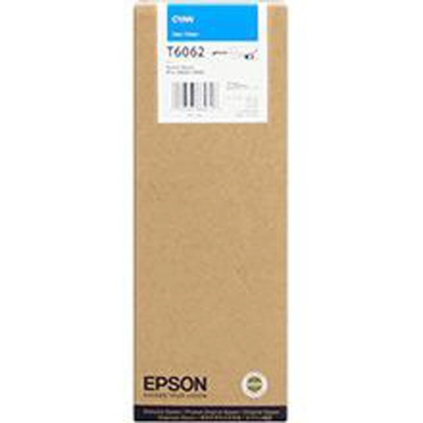 EPSON T6062 (C13T606200) TINTA ORIGINAL CYAN 26786 EPSON T6062 (C13T606200) TINTA ORIGINAL CYAN 26786