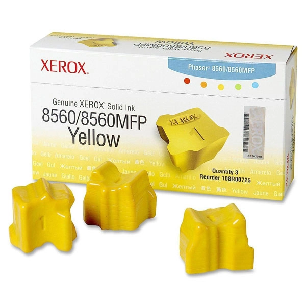 XEROX TINTA SÓLIDA AMARILLA GENUINA 8560MFP/8560 XEROX TINTA SÓLIDA AMARILLA GENUINA 8560MFP/8560