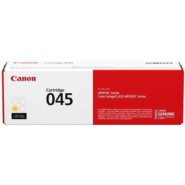 CANON 045Y (1239C002) TONER ORIGINAL AMARILLO 26907 CANON 045Y (1239C002) TONER ORIGINAL AMARILLO 26907