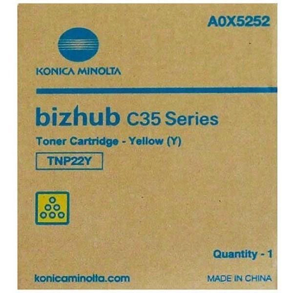 KONICA-MINOLTA TNP-22Y (A0X5252) TONER ORIGINAL AMARILLO 26924 KONICA-MINOLTA TNP-22Y (A0X5252) TONER ORIGINAL AMARILLO 26924