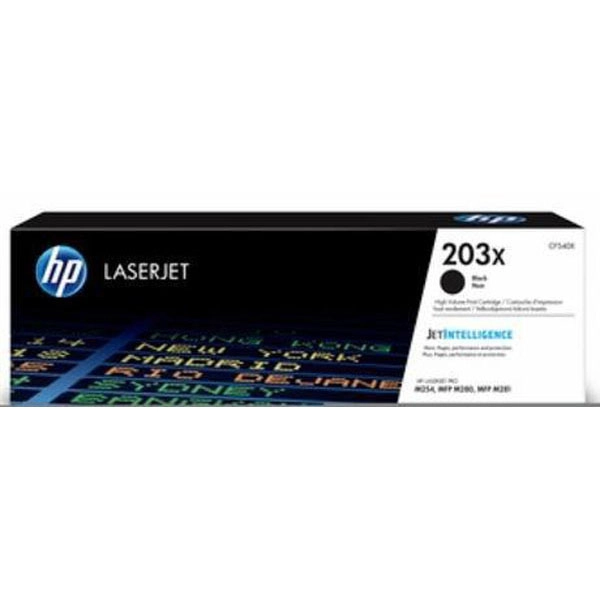 HP 203X (CF540X) TONER ORIGINAL NEGRO 26928 HP 203X (CF540X) TONER ORIGINAL NEGRO 26928