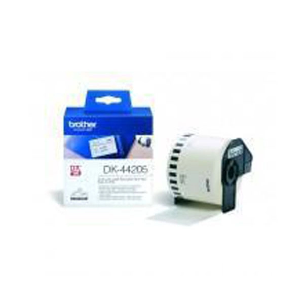 BROTHER CINTA DE PAPEL CONTINUO REMOVIBLE BLANCA, 62MM X 30,48M BROTHER CINTA DE PAPEL CONTINUO REMOVIBLE BLANCA, 62MM X 30,48M