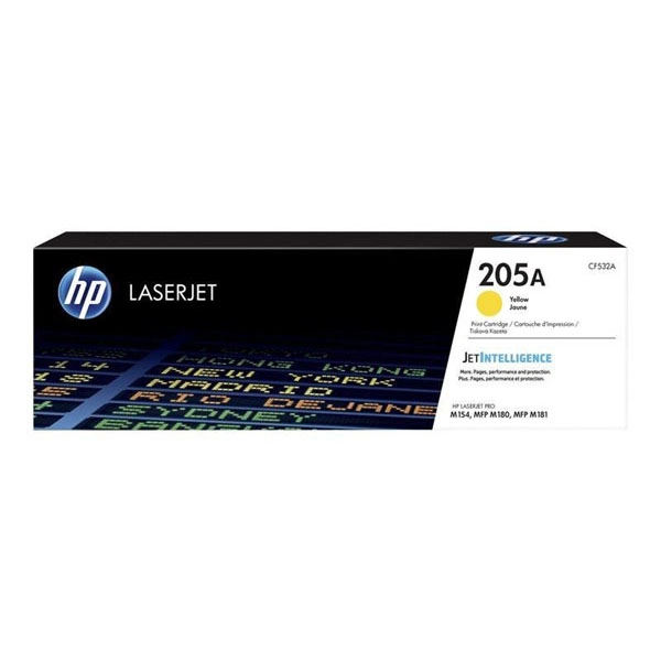 HP 205A (CF532A) TONER ORIGINAL AMARILLO 27294 HP 205A (CF532A) TONER ORIGINAL AMARILLO 27294