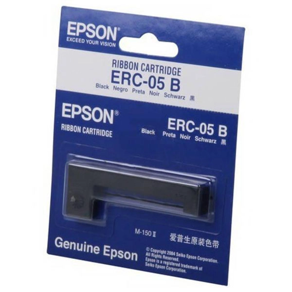 EPSON ERC05B (C43S015352) CINTA MÁQUINA DE ESCRIBIR/FAX ORIGINAL NEGRO 27364 EPSON ERC05B (C43S015352) CINTA MÁQUINA DE ESCRIBIR/FAX ORIGINAL NEGRO 27364