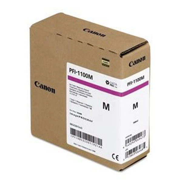 CANON PFI-1100M (0852C001AA) TINTA ORIGINAL MAGENTA 27383 CANON PFI-1100M (0852C001AA) TINTA ORIGINAL MAGENTA 27383