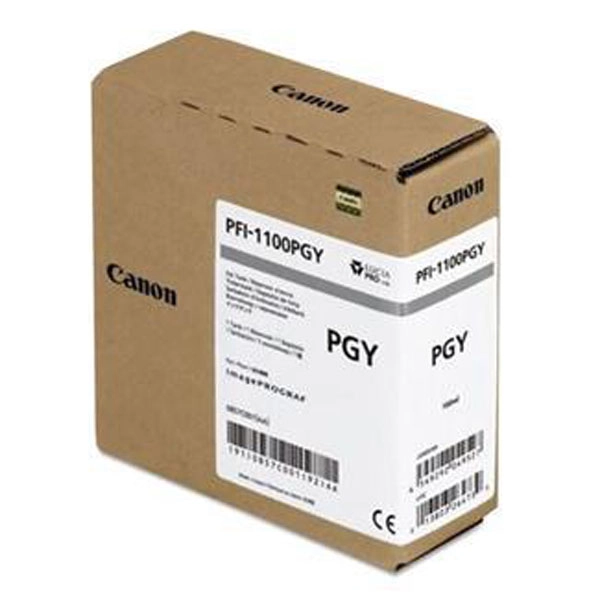 CANON PFI-1100PGY (0857C001AA) TINTA ORIGINAL GRIS 27390 CANON PFI-1100PGY (0857C001AA) TINTA ORIGINAL GRIS 27390