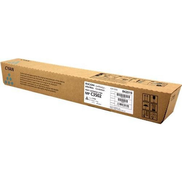 RICOH 842019 (842019) TONER ORIGINAL CYAN 27447 RICOH 842019 (842019) TONER ORIGINAL CYAN 27447