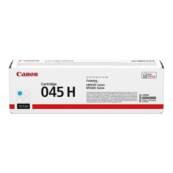 CANON 045HC (1245C002) TONER ORIGINAL CYAN 27594 CANON 045HC (1245C002) TONER ORIGINAL CYAN 27594