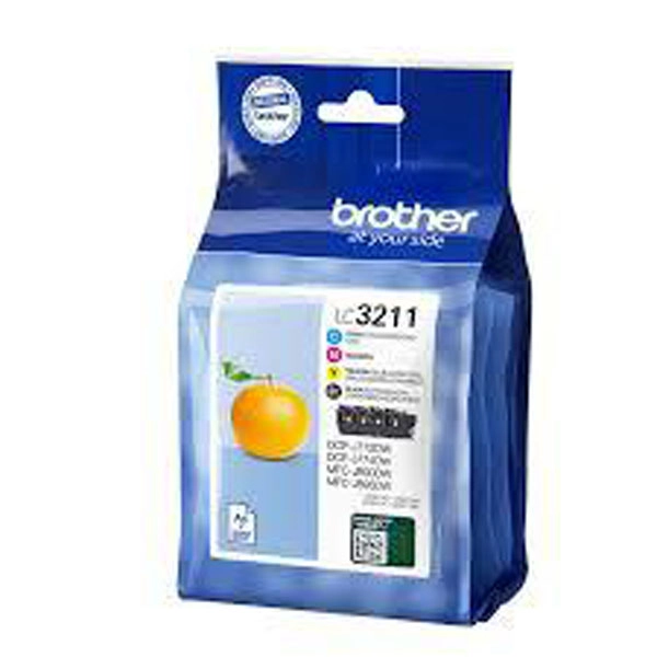 BROTHER LC3211VAL (LC3211VAL) TINTA ORIGINAL CUATRICOLOR 27676 BROTHER LC3211VAL (LC3211VAL) TINTA ORIGINAL CUATRICOLOR 27676