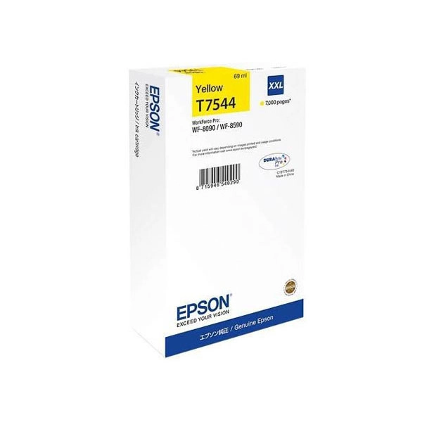 EPSON T754440 (C13T754440) TINTA ORIGINAL AMARILLO 27680 EPSON T754440 (C13T754440) TINTA ORIGINAL AMARILLO 27680