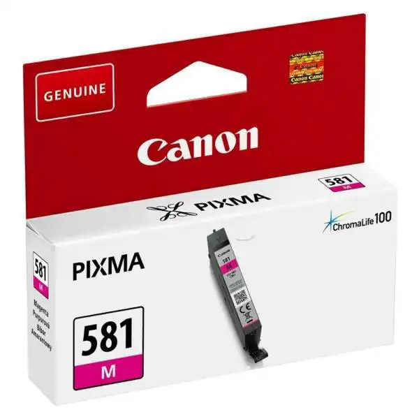 CANON CLI 581M (2104C001) TINTA ORIGINAL MAGENTA 27762 CANON CLI 581M (2104C001) TINTA ORIGINAL MAGENTA 27762