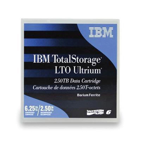 IBM CARTUCHO DATOS LTO ULTRIUM 6 885M 2,5 TB 00V7590 IBM CARTUCHO DATOS LTO ULTRIUM 6 885M 2,5 TB 00V7590