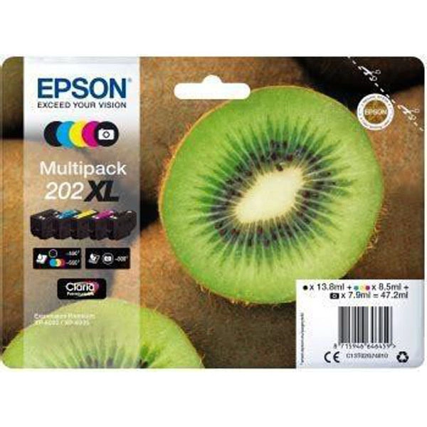 EPSON 202XL (C13T02G74010) TINTA ORIGINAL QUINTICOLOR 27766 EPSON 202XL (C13T02G74010) TINTA ORIGINAL QUINTICOLOR 27766