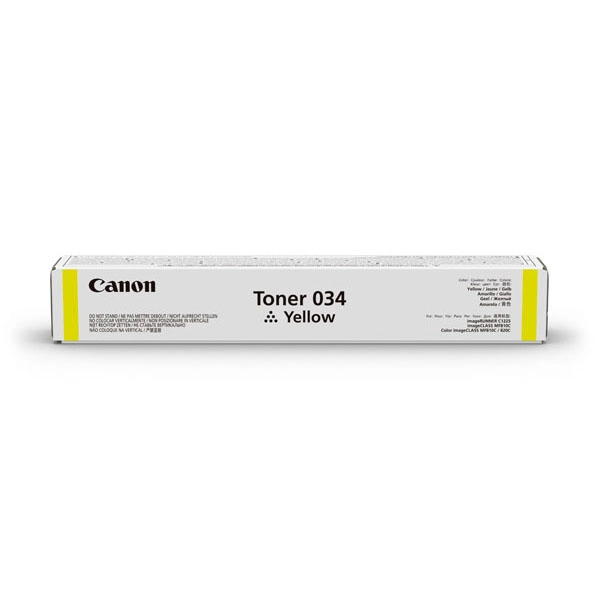 CANON 034Y (9451B001) TONER ORIGINAL AMARILLO 27815 CANON 034Y (9451B001) TONER ORIGINAL AMARILLO 27815