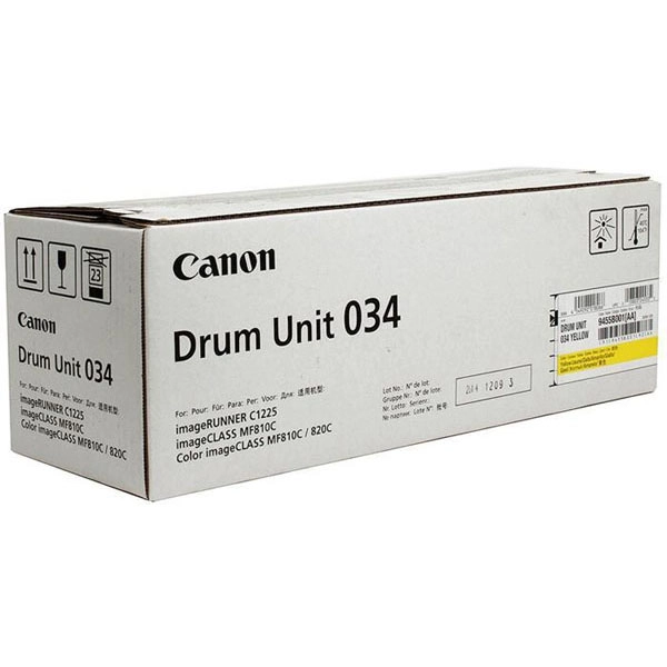 CANON 034Y (9455B001) TAMBORES ORIGINAL AMARILLO 27817 CANON 034Y (9455B001) TAMBORES ORIGINAL AMARILLO 27817