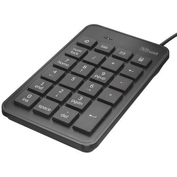 TRUST XALAS, TECLADO NUMERICO USB ULTRA DELGADO COLOR NEGRO 28054 TRUST XALAS, TECLADO NUMERICO USB ULTRA DELGADO COLOR NEGRO 28054