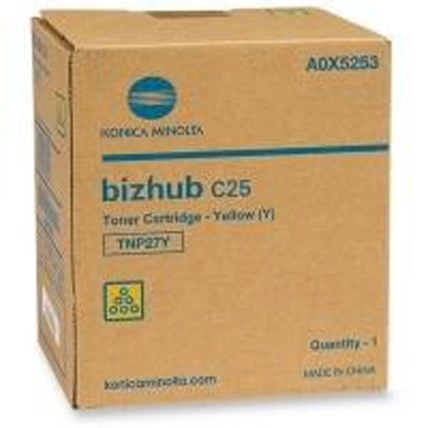 KONICA-MINOLTA TNP-27Y (A0X5253) TONER ORIGINAL AMARILLO 28092 KONICA-MINOLTA TNP-27Y (A0X5253) TONER ORIGINAL AMARILLO 28092