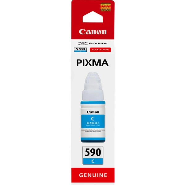 CANON GI 590C (1604C001) TINTA ORIGINAL CYAN 28399 CANON GI 590C (1604C001) TINTA ORIGINAL CYAN 28399