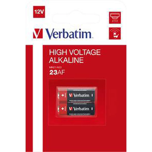 VERBATIM PILAS ALCALINAS DE 12V - MN21- 23 AF (PACK 2 UDS) VERBATIM PILAS ALCALINAS DE 12V - MN21- 23 AF (PACK 2 UDS)