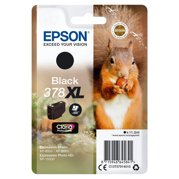EPSON Nº378XL (C13T37914010) TINTA ORIGINAL NEGRO 28470 EPSON Nº378XL (C13T37914010) TINTA ORIGINAL NEGRO 28470