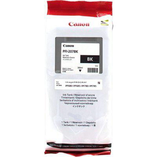 CANON PFI-207BK (8789B001AA) TINTA ORIGINAL NEGRO 28919 CANON PFI-207BK (8789B001AA) TINTA ORIGINAL NEGRO 28919