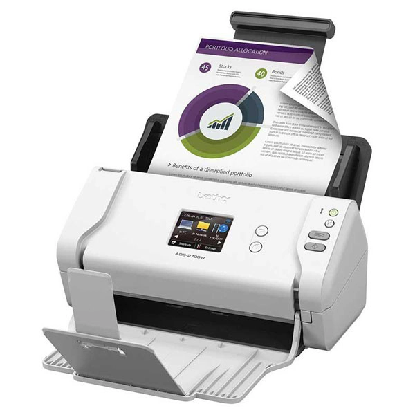 BROTHER ESCANER DEPARTAMENTAL DE ALTA VELOCIDAD A DOBLE CARA, TARJETA DE RED CABLEADA Y WIFI VELOCIDAD 35 HPM/ 70 PPM - ADF: 50 HOJAS - 3.000 HOJAS/DÍA - WIFI - PANTALLA TÁCTIL 7,1 CM BROTHER ESCANER DEPARTAMENTAL DE ALTA VELOCIDAD A DOBLE CARA, TARJETA DE RED CABLEADA Y WIFI VELOCIDAD 35 HPM/ 70 PPM - ADF: 50 HOJAS - 3.000 HOJAS/DÍA - WIFI - PANTALLA TÁCTIL 7,1 CM