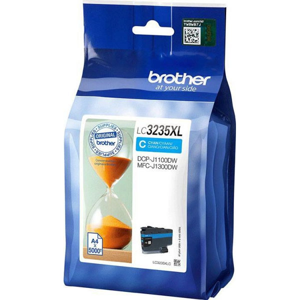 BROTHER LC3235XLC (LC3235XLC) TINTA ORIGINAL CYAN 29156 BROTHER LC3235XLC (LC3235XLC) TINTA ORIGINAL CYAN 29156