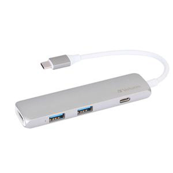 VERBATIM CONCENTRADOR USB-C CON HDMI VERBATIM GRIS VERBATIM CONCENTRADOR USB-C CON HDMI VERBATIM GRIS