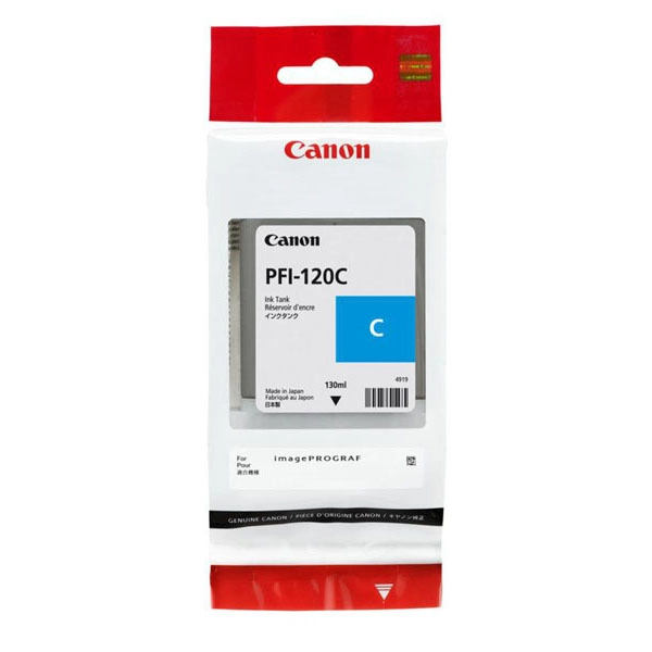 CANON PFI-120C (2886C001AA) TINTA ORIGINAL CYAN 29794 CANON PFI-120C (2886C001AA) TINTA ORIGINAL CYAN 29794