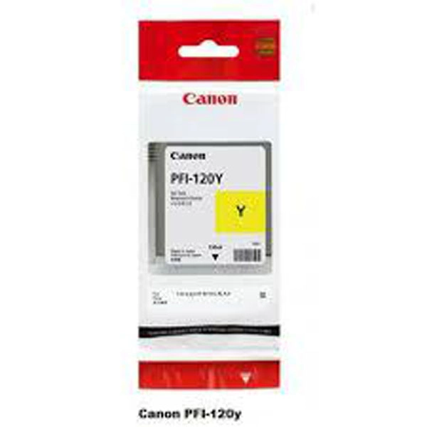 CANON PFI-120Y (2888C001AA) TINTA ORIGINAL AMARILLO 29795 CANON PFI-120Y (2888C001AA) TINTA ORIGINAL AMARILLO 29795