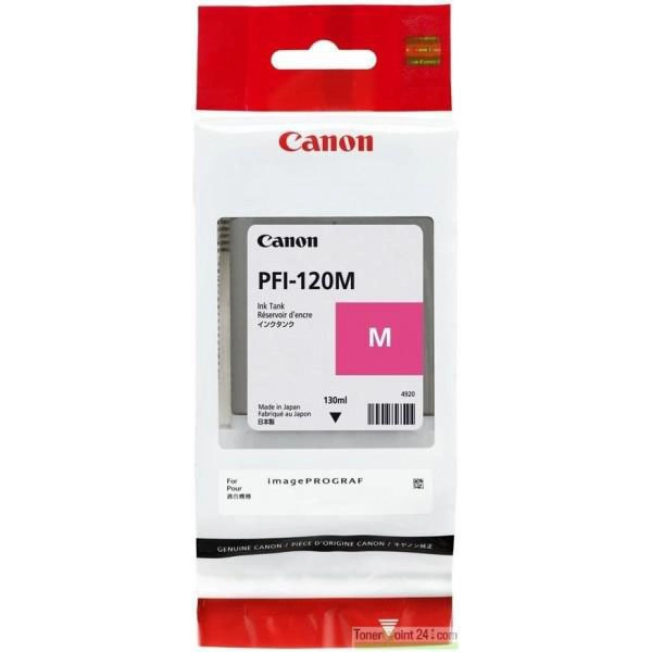 CANON PFI-120M (2887C001AA) TINTA ORIGINAL MAGENTA 29796 CANON PFI-120M (2887C001AA) TINTA ORIGINAL MAGENTA 29796