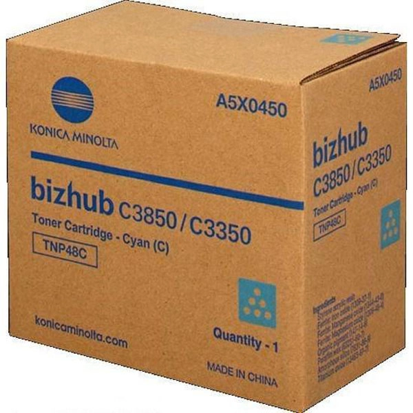 KONICA-MINOLTA TNP-48C (A5X0450) TONER ORIGINAL CYAN 29857 KONICA-MINOLTA TNP-48C (A5X0450) TONER ORIGINAL CYAN 29857