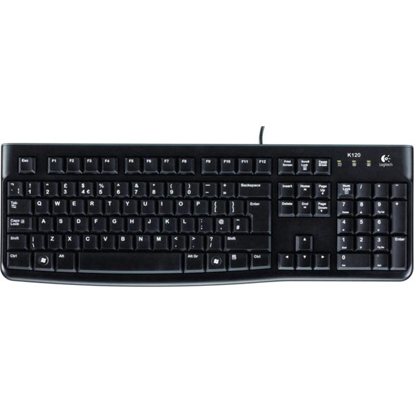 LOGITECH TECLADO K120 CABLE USB NEGRO 920-002518 LOGITECH COD. EXA_30474 EAN 5099206021372 LOGITECH TECLADO K120 CABLE USB NEGRO 920-002518 LOGITECH COD. EXA_30474 EAN 5099206021372