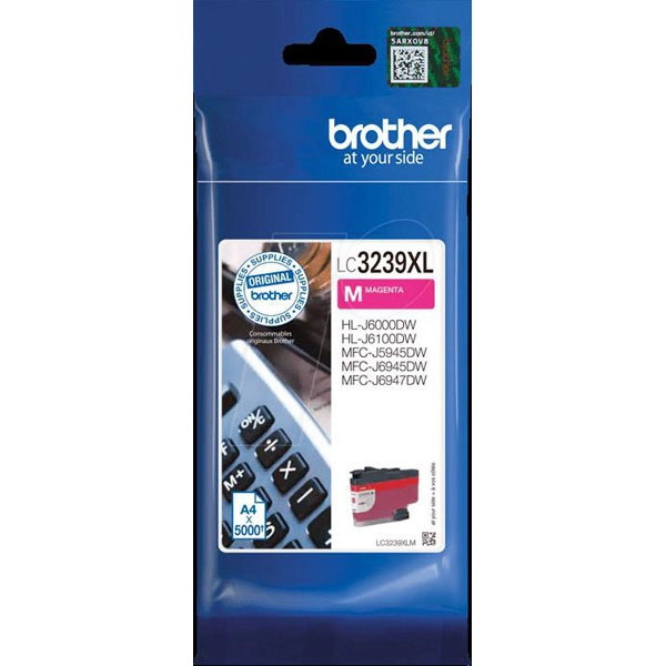 BROTHER LC3239XLM (LC3239XLM) TINTA ORIGINAL MAGENTA 31800 BROTHER LC3239XLM (LC3239XLM) TINTA ORIGINAL MAGENTA 31800